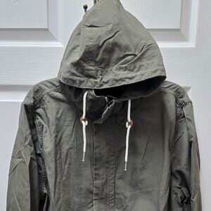 Divided Blue Supply Women's  Olive Green Denim Jacket Large